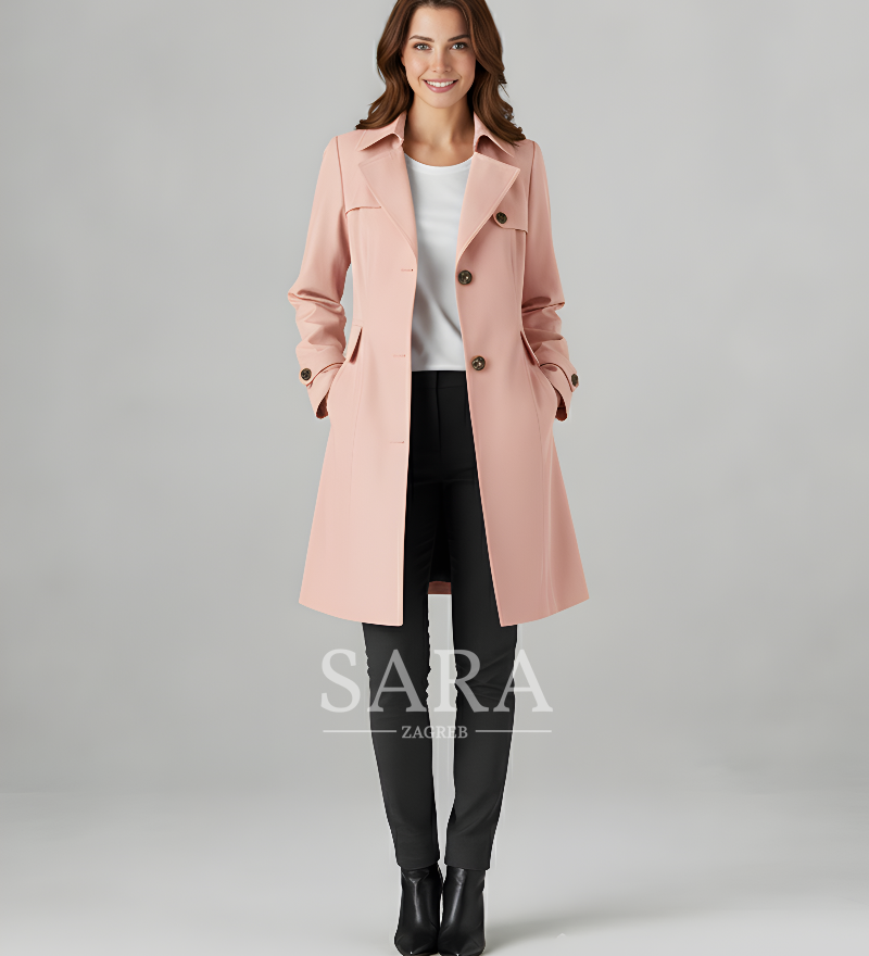 Silvija - Klasikinis Trench paltas