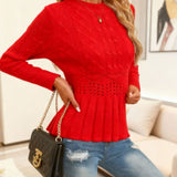 Hana - Megztinis su peplum