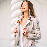 Arbata - Retro Chic Gėlių Paltas
