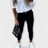 Teresa - Patogios Slim Fit Kelnės