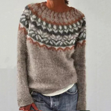 Chloe | Jauki Retro Megztinis