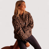 Paulina - Madingas leopardinis švarkas
