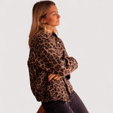 Paulina - Madingas leopardinis švarkas