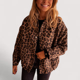 Paulina - Madingas leopardinis švarkas