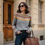 Jazminas | Patogus Retro Megztinis