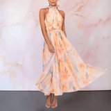 Esther - elegantiška akvarelinė suknelė